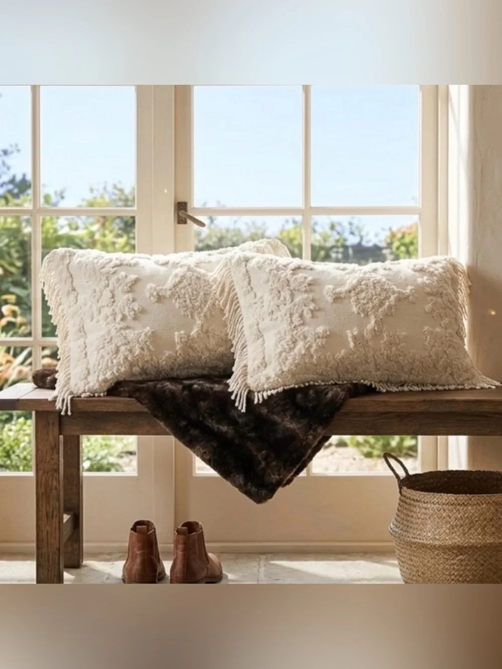 Lamont Homes Josephine Textured Sham Standard Pillow Cases
